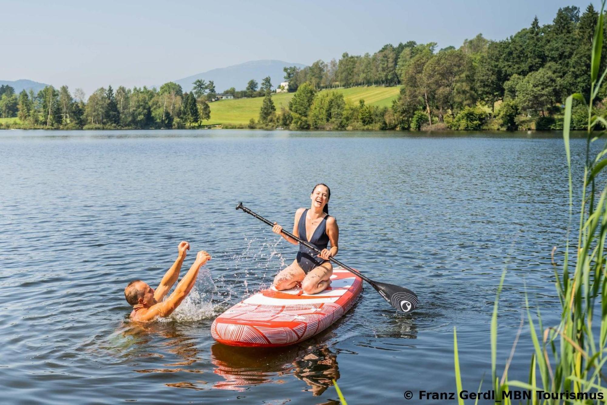 Ferienparadies Hecher Maltschachersee Feldkirchen in Kärnten Kültér fotó